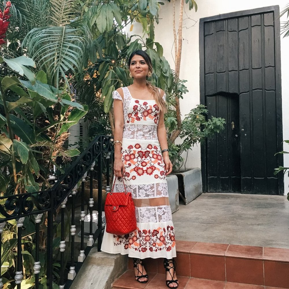 For Love & Lemons Cecelia Midi Dress